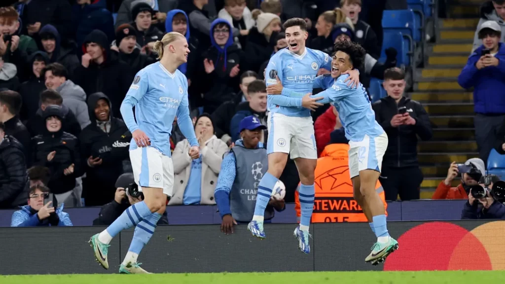 Grading Manchester City's players, winning at home against RB Leipzig 3-2, winning the group. Champions League: Player Ratings